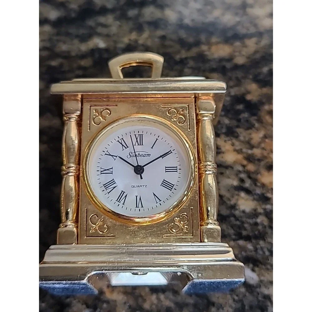 Mini Sunbeam Mantle Clock needs batteries
